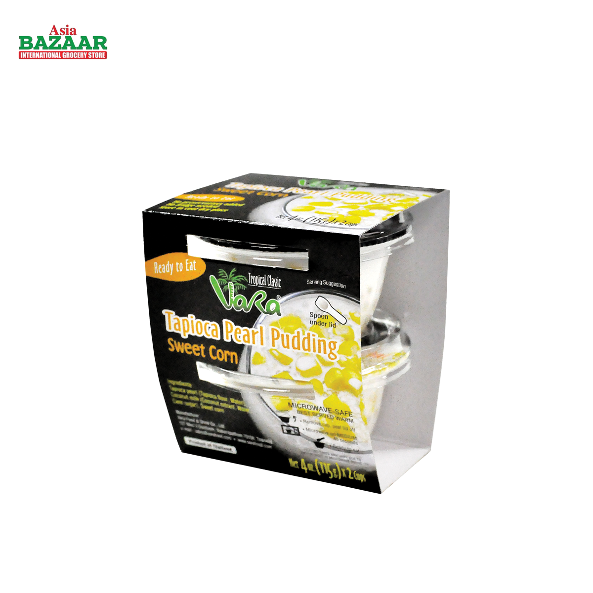 SWEET CORN Tapioca Pudding 2pk